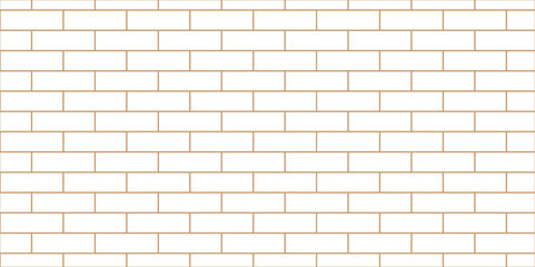 Obraz premium White brick wall background. architecuture construction stone block brick wallpaper. seamless building cement concrete wall grunge background. 