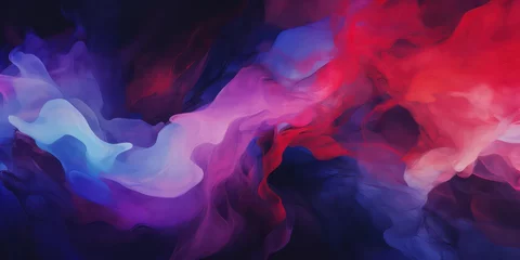 Foto op Canvas Captivating abstract background featuring dark blue, purple. © Fayrin