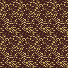 Seamless vector background with random elements. Abstract ornament. Seamless abstract brown golden pattern