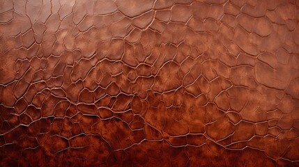 Brown Leather Texture Background - obrazy, fototapety, plakaty