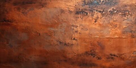 Fototapeta premium Copper texture closeup background.