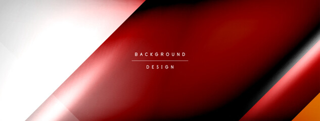 Fototapeta premium Vector abstract line background with glowing effects and shadows. Vector Illustration For Wallpaper, Banner, Background, Card, Book Illustration, landing page