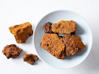 Dried Chaga Mushroom, Dried Mushroom