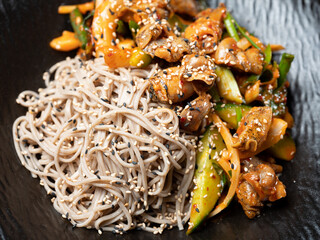 Spicy Sea Snails with Thin Noodles