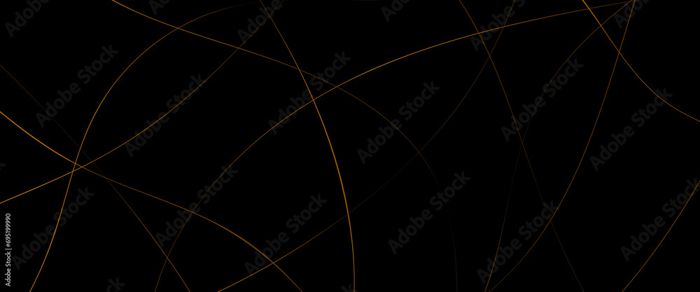 Poster Vector abstract gold and black are light pattern with the gradient with gold abstract background with golden diagonal lines and shadows, luxury and elegant texture element.