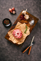 delicious breakfast on a plate