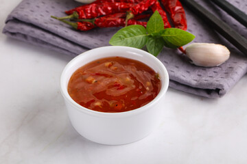 Chinese traditional sweet and sour sauce