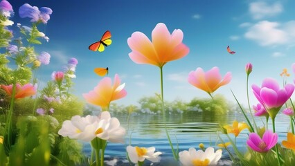 technological pattern wallpaper symbolizing ai with the letters "AI" In the center