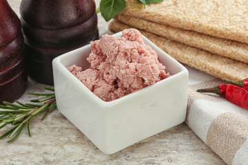 Natural gurmet liver pate spread