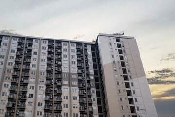 Obraz premium Apartment building