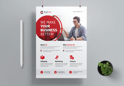 Creative Business Flyer Design Template