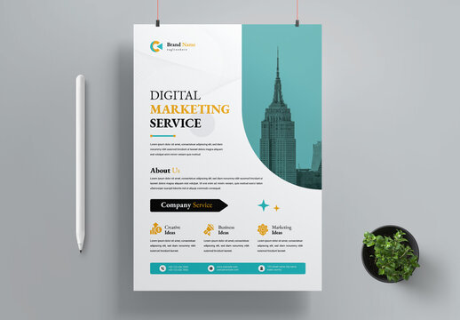 Corporate Flyer Layout Design