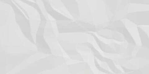 Abstract White wave paper crumpled texture. white fabric textured crumpled white paper background. panorama white paper texture background, crumpled pattern texture background.
