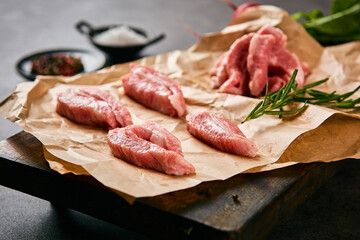 delicious meat on a plate