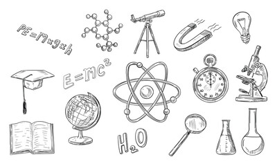 physics handdrawn collection