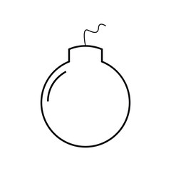 Dynamite icon vector on white background, Flat vector illustration design.