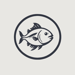Fish Logo Design Very Cool Concept 
