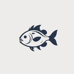 Fish Logo Design Very Cool Concept 