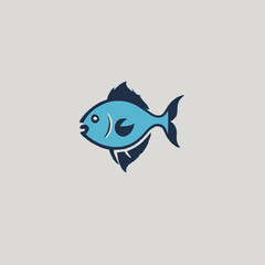 Fish Logo Design Very Cool Concept 