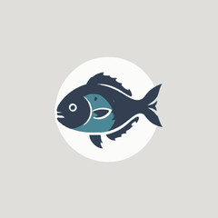 Fish Logo Design Very Cool Concept 