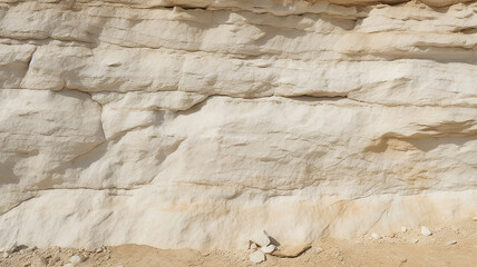 texture white stone, sedimentary rock layers, chalk, gypsum, sandstone
