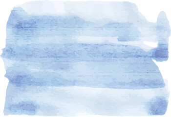 abstract blue watercolor isolated