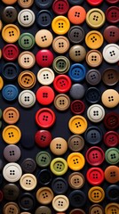 Fototapeta premium Buttons . Vertical background