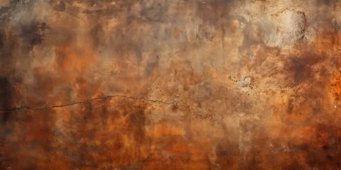 Obraz premium Grunge background featuring a toned old rusty and rough grainy metal surface.