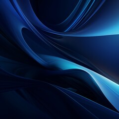 Abstract Blue Waves. Fluid and Dynamic Background