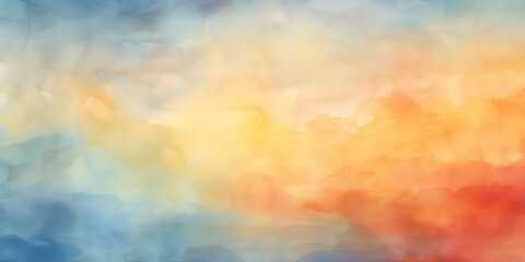 Watercolor soft color background.