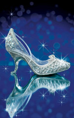 Cinderella crystal slipper