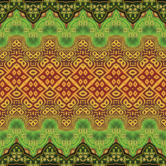 Seamless vector pattern. Vintage decorative elements. Hand drawn background. Islam, Arabic, Indian, ottoman motifs.