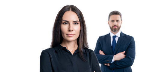 business partner isolated on white. two businesspeople in suit. business teamwork and collaboration. partnership concept. partner team. successful partnership. business team success. economic success