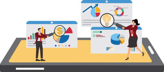 Smartphone online analysis and statistics