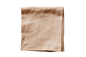 Cloth Napkin On Transparent Background