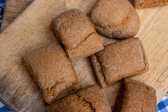 bescuit, bread for formentera peasant salad, Can Jeroni bakery, Sant Francesc, Formentera, Pitiusas Islands, Balearic Community, Spain