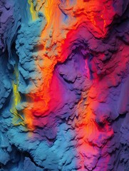 Color Fusion: Captivating Wall Art Revealing Multiple Temperatures with Thermal Imaging Technology