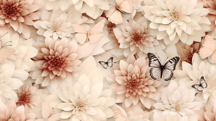 Flowers and Butterflies, Connection Patterns
