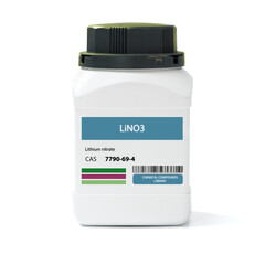 LiNO3 - Lithium Nitrate.