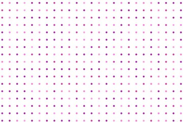 pink and purple polka dots background - obrazy, fototapety, plakaty
