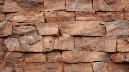 Obraz premium Brown gray rock texture. Stone background. Light brown rough background