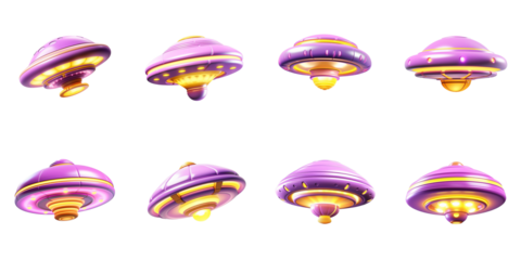 3D UFO Artificial Intelligence Generative