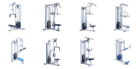 3d lat pulldown machine Artificial Intelligence Generative