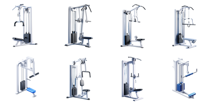 3d lat pulldown machine Artificial Intelligence Generative