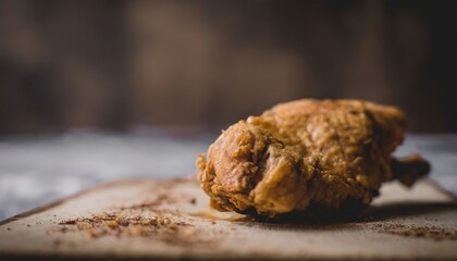 Fototapeta premium Copy Space image of Breaded chicken