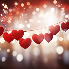 Valentines Day, hearts, love, romantic, couples in love, love and friendship, generative ai