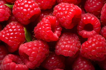 raspberry background, fruit. 