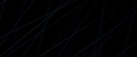 Vector blue style dynamic lines background, abstract black with blue lines, triangles background modern design with diagonal striped blue line design. - obrazy, fototapety, plakaty