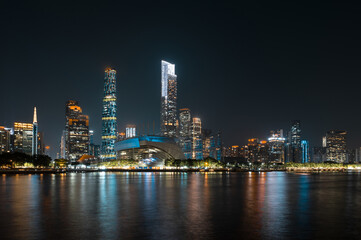 City Night View, Guangzhou, China