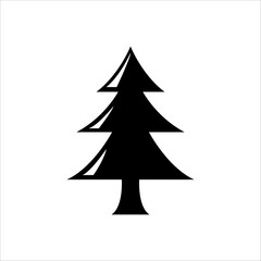 Obraz premium christmas tree illustration